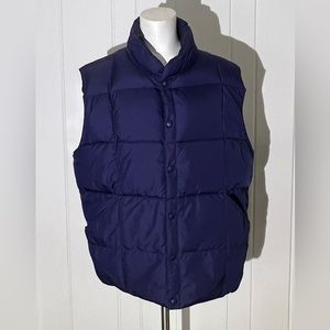 EUC Lands’ End Men’s Goosedown and Feathers Vest